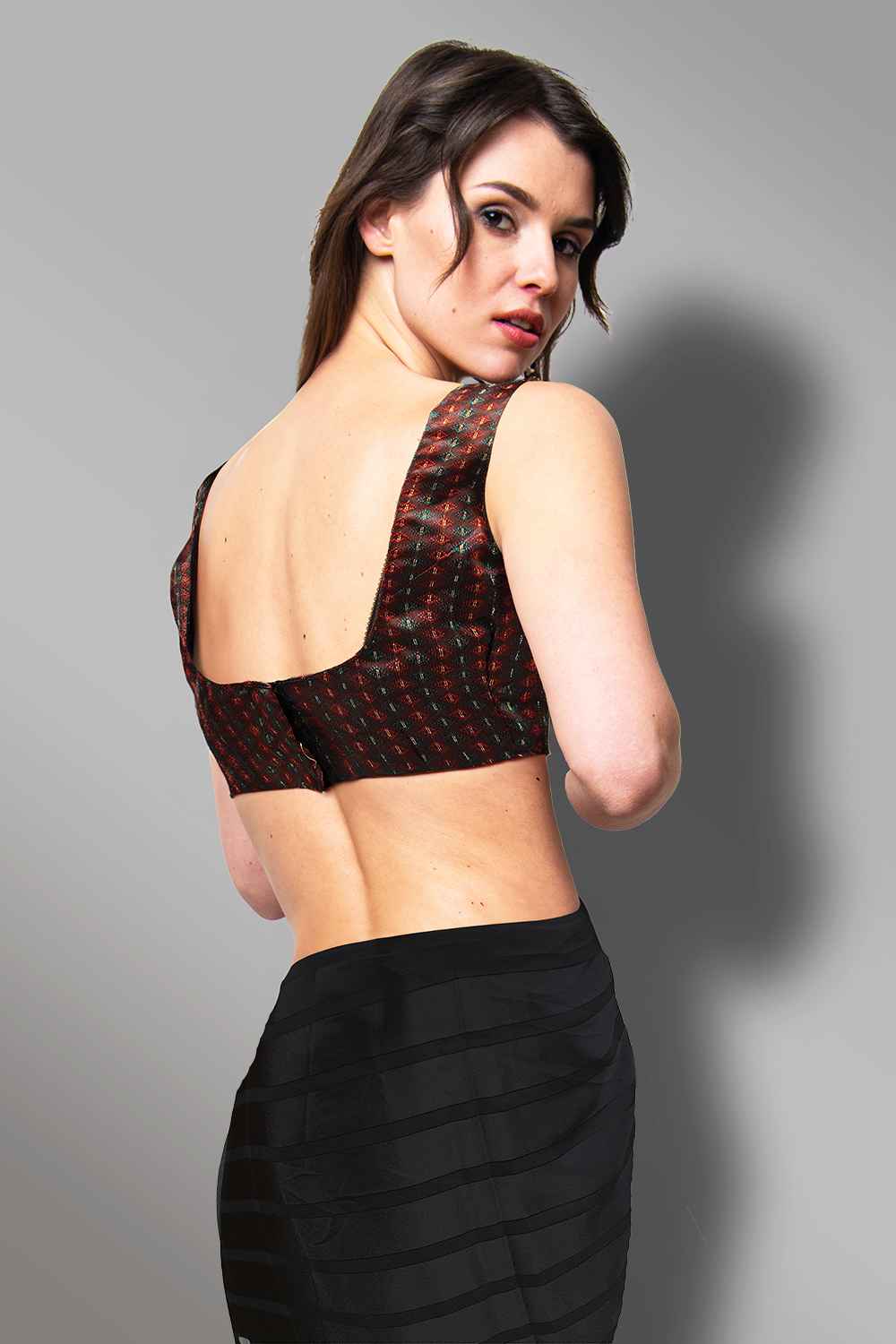 Chocolate Brown Blouse