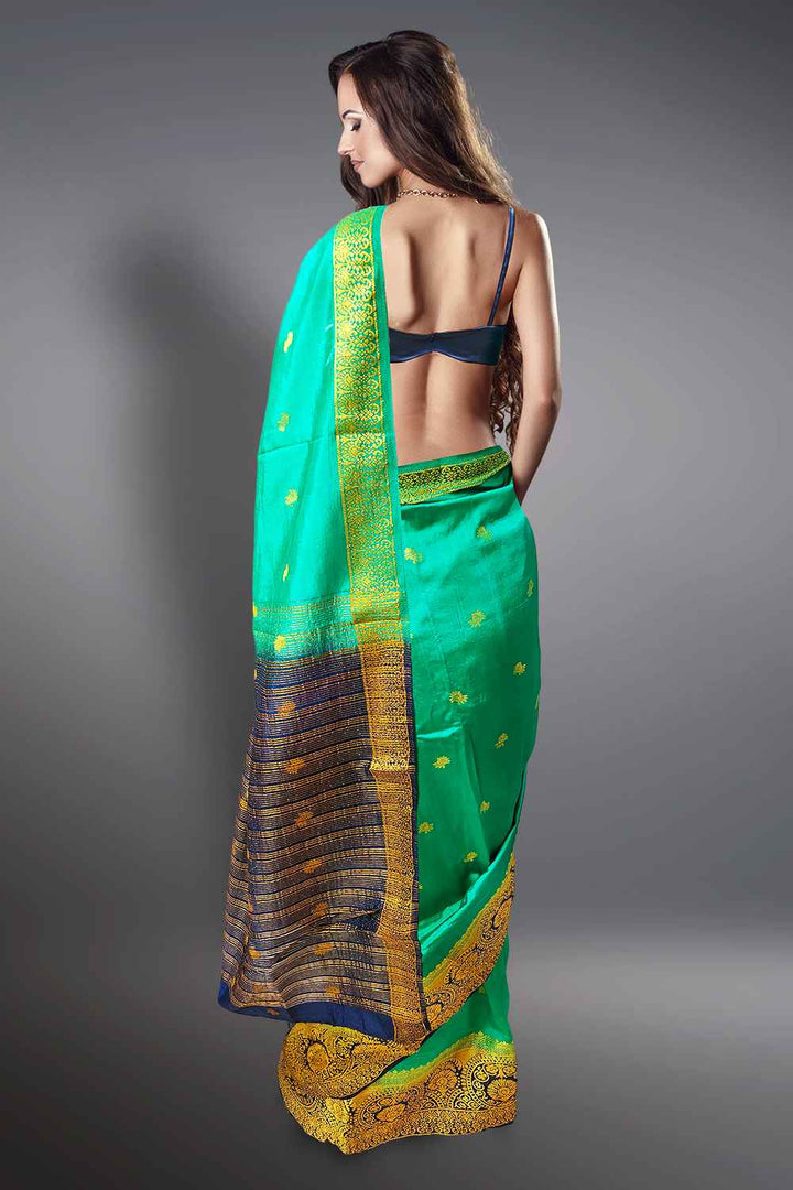 Green Silk Saree