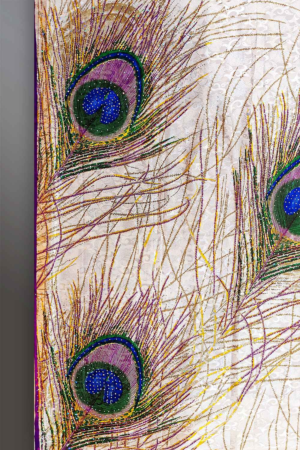 Mor Pankh Print Saree