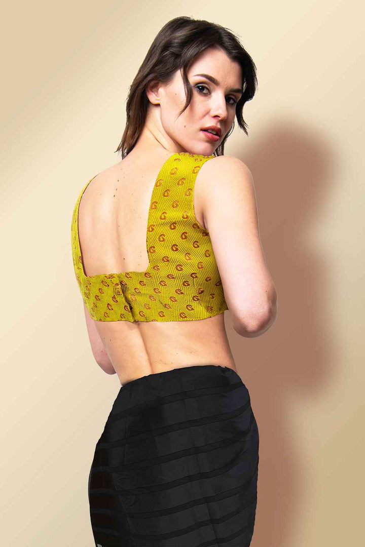 Mustard Yellow Blouse