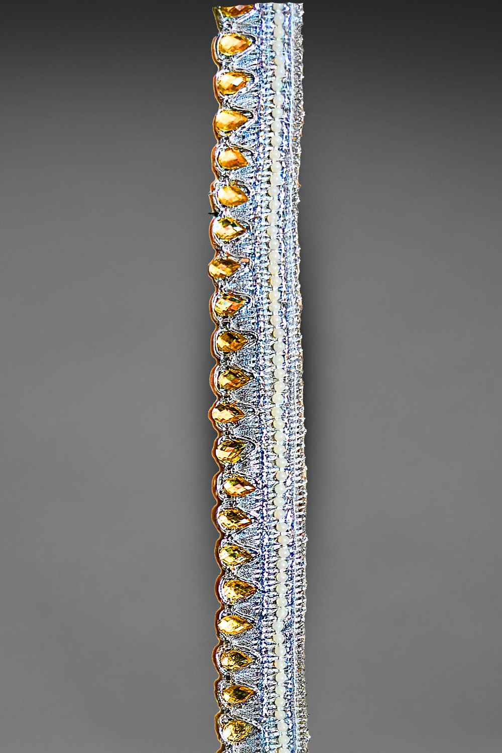 Silver Saree Belt