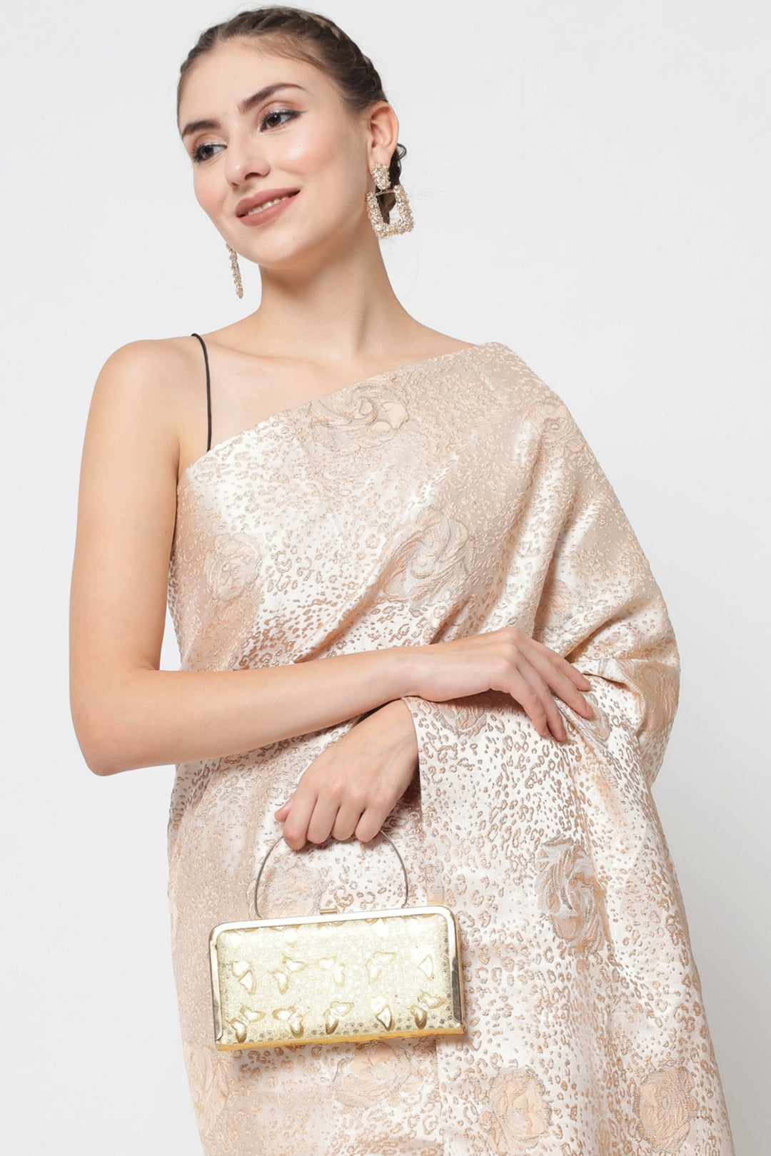 bollywood floral saree