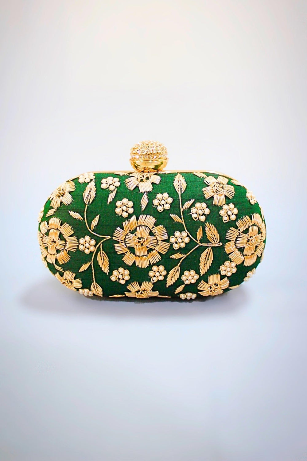 green clutch - green clutch bag - green clutch purse