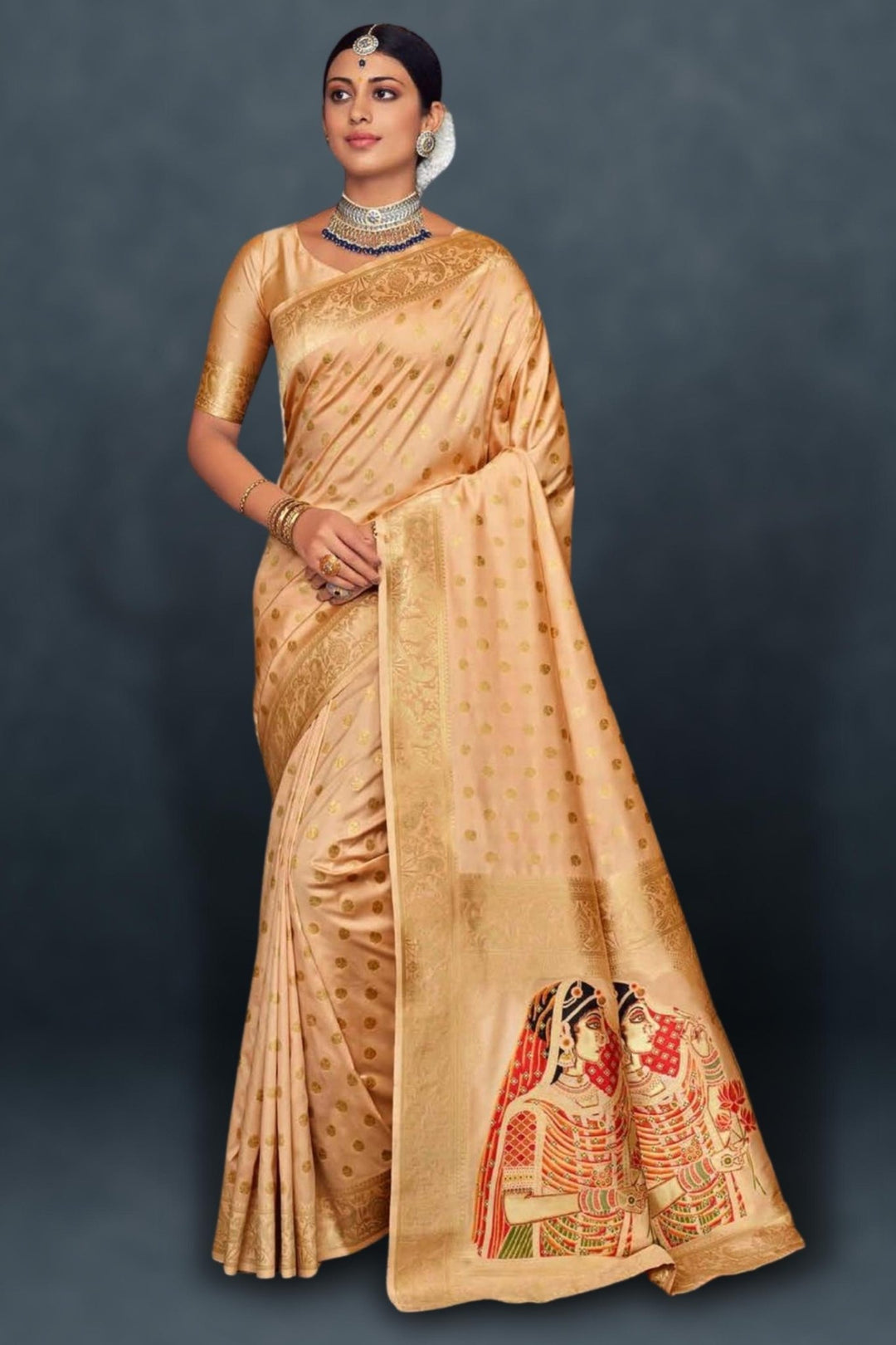 maharani paithani saree - maharani paithani silk saree