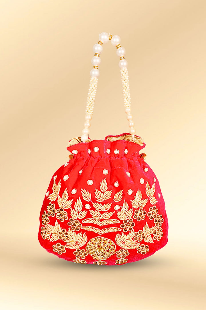 velvet potli bag - velvet potli bags