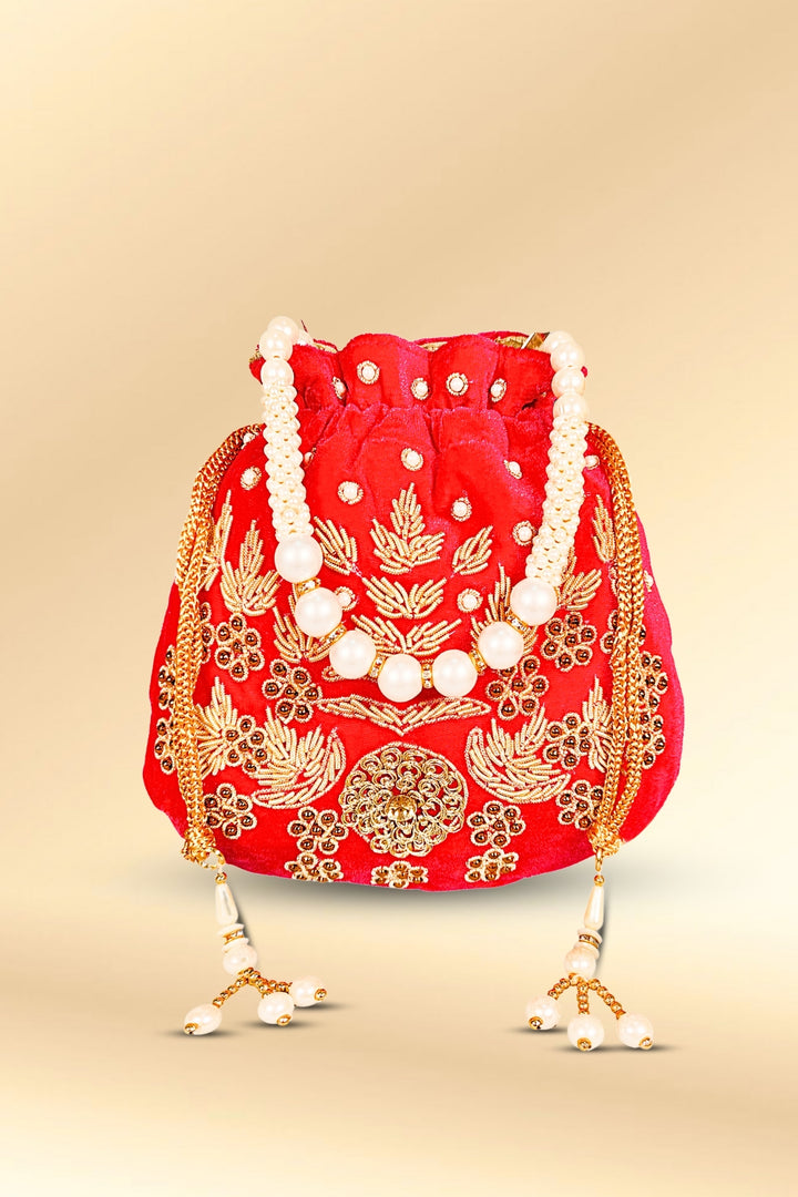 velvet potli bag - velvet potli bags